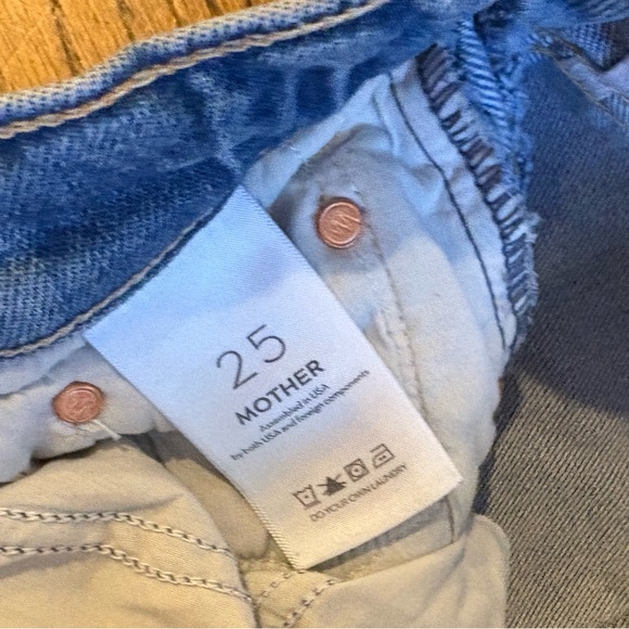 MOTHER The Half-Pipe Ankle Fray in I Confess, Size 25 - Picture 5 of 6